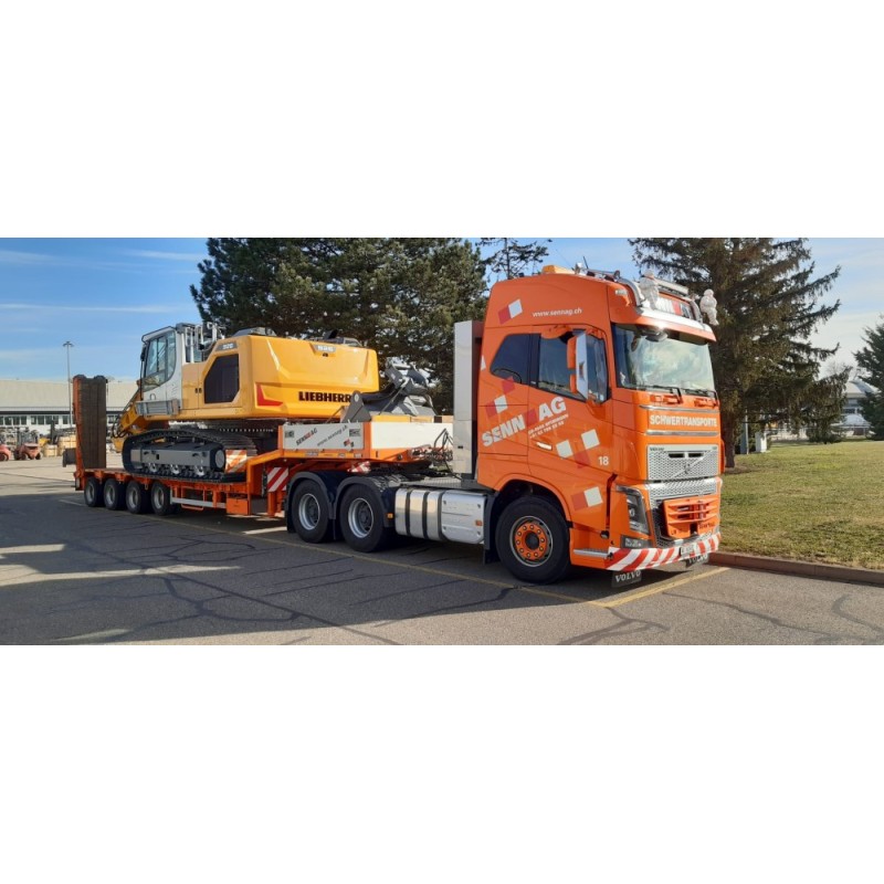 Volvo Fh Globetrotter Xl X Lowloader Axle Senn Ag Tekno