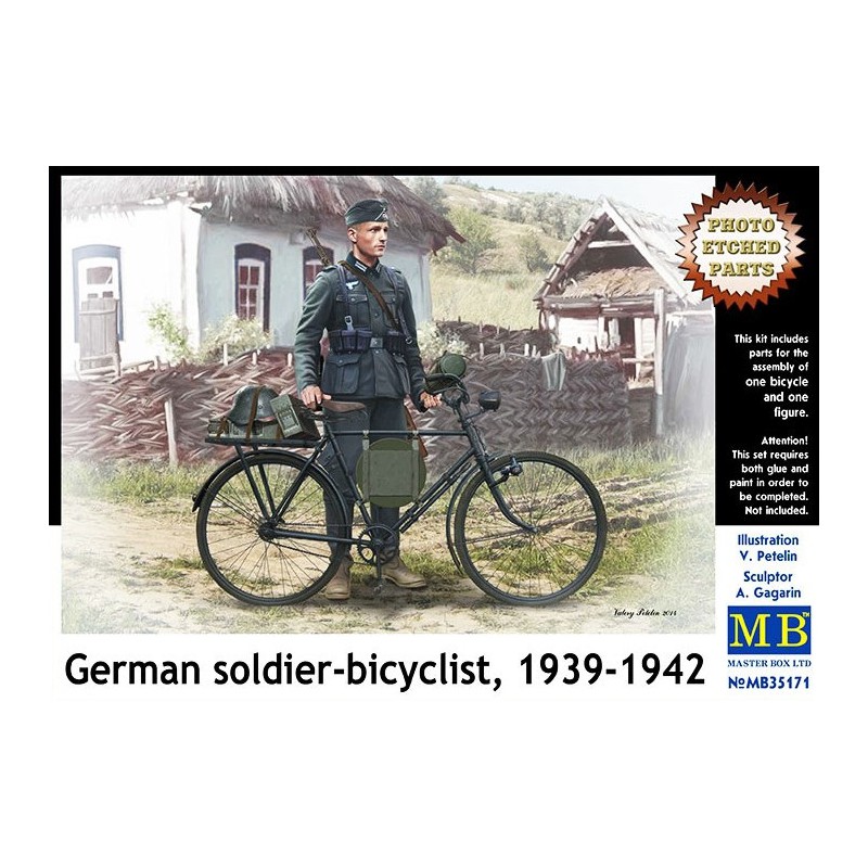 German Soldier-Bicyclist 1939-1942  -  Master Box (1/35)