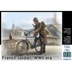 French Soldier WWII  -...