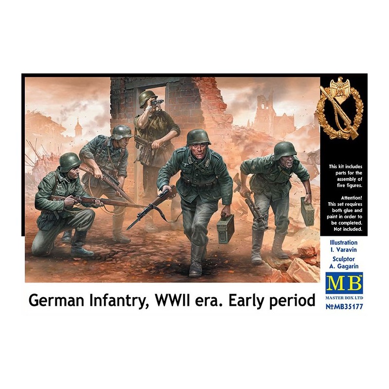 German Infantry WWII Early Period  -  Master Box (1/35)