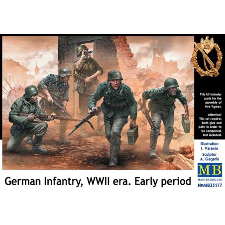 German Infantry WWII Early Period  -  Master Box (1/35)