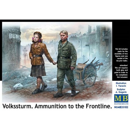 Volkssturm Ammunition to the Frontline  -  Master Box (1/35)