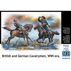 British & German Cavalrymen...