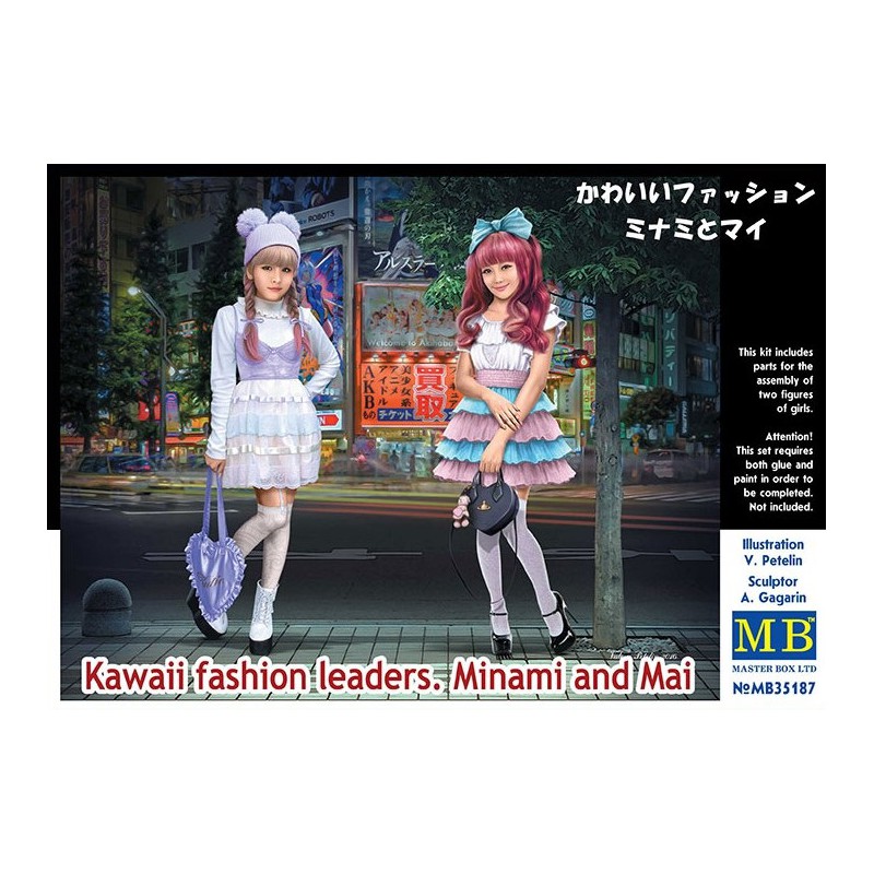 Kawaii Fashion Leaders Minami & Mai  -  Master Box (1/35)
