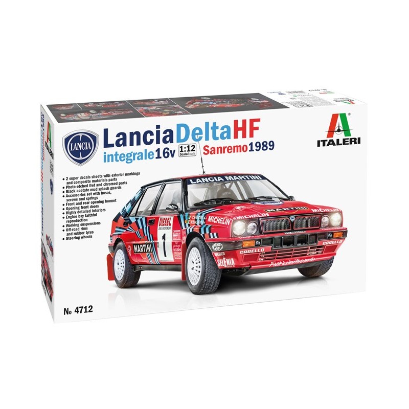 Lancia Delta HF Integrale 16v Sanremo 1989  -  Italeri (1/12)