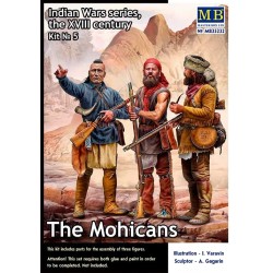 Indian Wars Series XVIII Century Kit N°5 "The Mohicans"  -  Master Box (1/35)