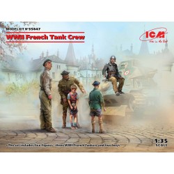 WWII French Tank Crew  -  ICM (1/35)