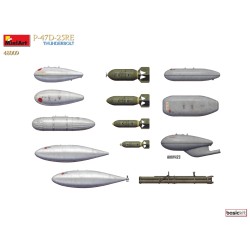 Republic P-47D-25RE Thunderbolt (Basic Kit)  -  MiniArt (1/48)