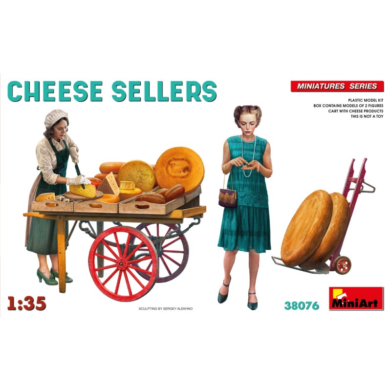 Cheese Sellers  -  MiniArt (1/35)