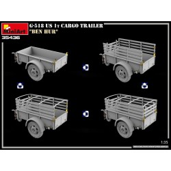 G-518 US 1t Cargo Trailer "Ben Hur"  -  MiniArt (1/35)