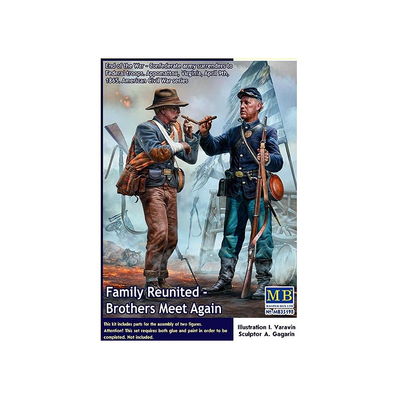 American Civil War End of the War  -  Master Box (1/35)