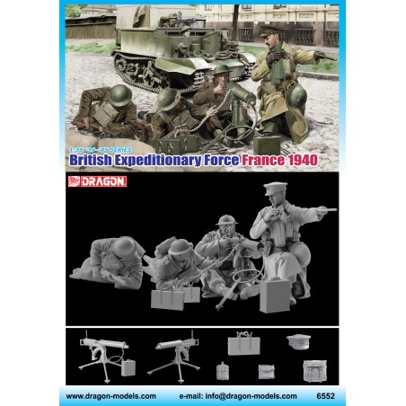 British Expeditionary, Force France 1940  -  Dragon (1/35)
