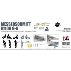 Messerschmitt Bf109 G-6 w/WGr.21 & Full Engine and Weapon Interior  -  Border (1/35)