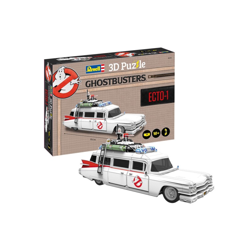 3D Puzzle  Ghostbusters ECTO-1  -  Revell