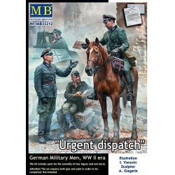 German Military Men WWII "Urgent Dispatch"  -  Master Box (1/35)