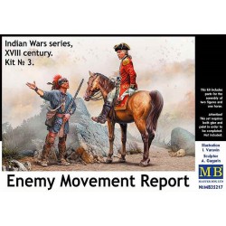 Indian Wars Series XVIII Century "Enemy Movement Report"  -  Master Box (1/35)