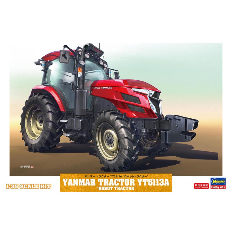 Yanmar Tractor YT5113A "Robot Tractor"  -  Hasegawa (1/35)