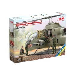 Helicopters Ground Personnel (Vietnam War)  -  ICM (1/35)