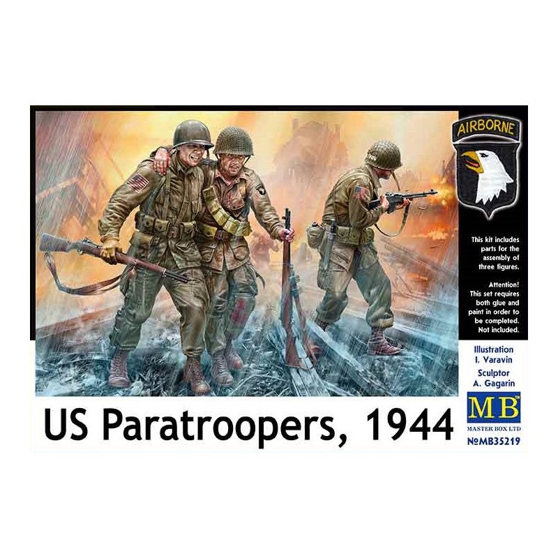 U.S. Paratroopers 1944  -  Master Box (1/35)