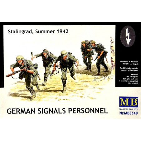 German Signals Personnel (Stalingrad Summer 1942)  -  Master Box (1/35)