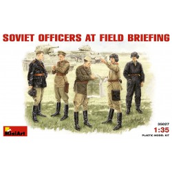 Soviet Officers at Field...