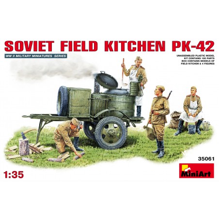 Soviet Field Kitchen PK-42  WWII  -  MiniArt (1/35)