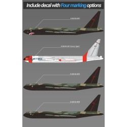Boeing B-52D Stratofortress  -  Academy (1/144)