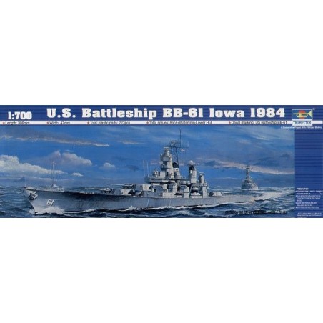 USS Iowa (BB-61) 1984  -  Trumpeter (1/700)