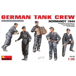 German Tank Crew (Normandy 1944)  -  MiniArt (1/35)