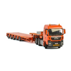 MAN TGX XLX 6x4 + Nooteboom MCO PX (5 Axle) "Michielsens" -  WSI (1/50)