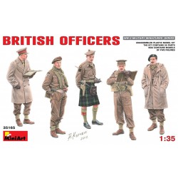 British Officers WWII  -...