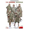 U.S. Soldiers Rainwear WWII  -  MiniArt (1/35)