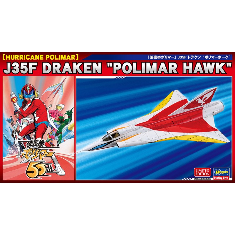 J35F Draken "Polimar Hawk" [Hurricane Polimar]  -  Hasegawa (1/72)