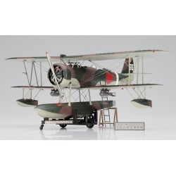 Nakajima E8N1 Type 95 Reconnaissance Seaplane (Dave) Model 1 "Detail up Version"  -  Hasegawa (1/48)