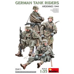 German Tank Riders Ardennes...