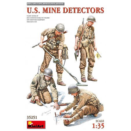 U.S. Mine Detectors WWII  -  MiniArt (1/35)