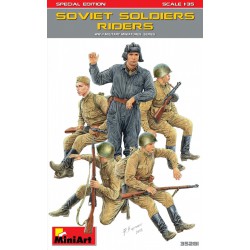 Soviet Soldiers Riders WWII  -  MiniArt (1/35)