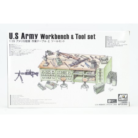 U.S. Army Workbench & Tool set  -  AFV Club (1/35)