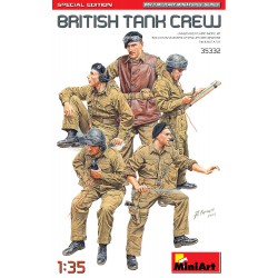 British Tank Crew WWII  -...