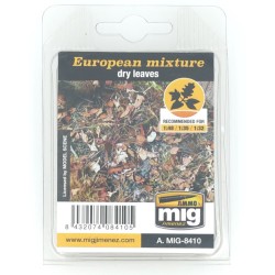European Mixture dry leaves  -  Ammo Mig (1/48 - 1/35 - 1/32)