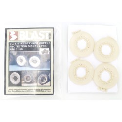 Stryker Wheels Protection Discs 4 pcs (for AFV)  -  Blast Models (1/35)