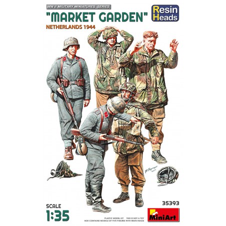 "Market Garden" Netherlands 1944 (Resin Heads)  -  MiniArt (1/35)