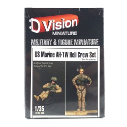 U.S. Marine AH-1W Heli Crew Set  -  D Vision Miniature (1/35)