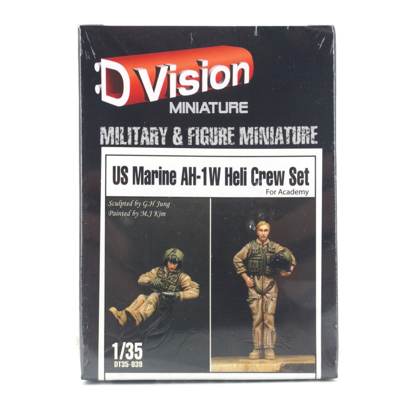 U.S. Marine AH-1W Heli Crew Set  -  D Vision Miniature (1/35)