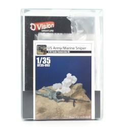 U.S. Army / Marine Sniper  -  D Vision Miniature (1/35)