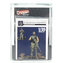 U.S. Special Force Sniper (M24)  -  D Vision Miniature (1/35)