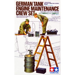 German Tank Engine Maintenance Crew Set  -  Tamiya (1/35)