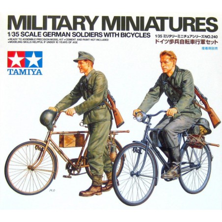 German Soldiers with Bicycles  -  Tamiya (1/35)