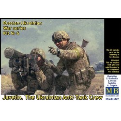 Russian-Ukrainian War Series Kit n°6 - Javelin The Ukrainian Anti-Tank Crew  -  Master Box (1/35)
