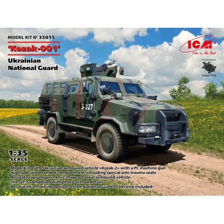 Practika Kozak-001 "Ukrainian National Guard"  -  ICM (1/35)